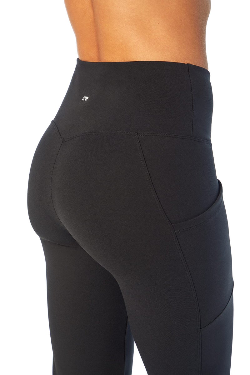 Marika Women's Eclipse Tummy Control Bootleg Pant, Black, Medium - Image 5